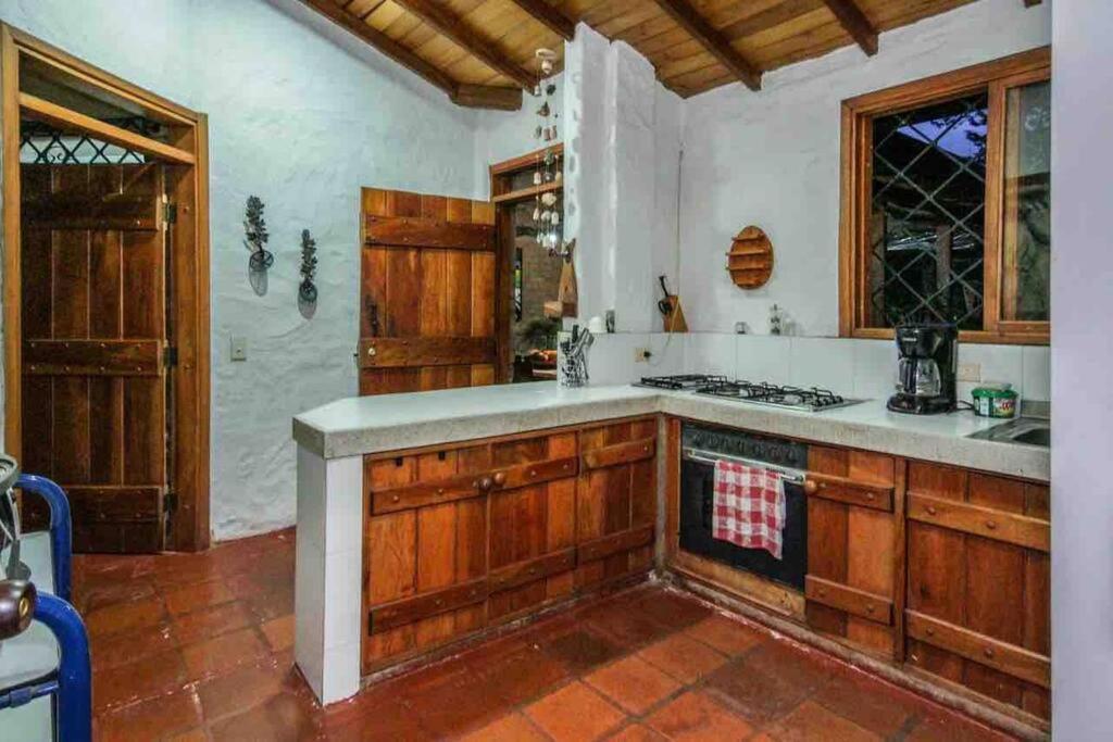 Finca Punta De Piedra Salento, Quindio Villa Luaran gambar