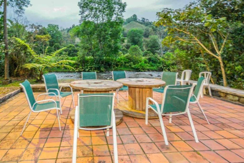 Finca Punta De Piedra Salento, Quindio Villa Luaran gambar