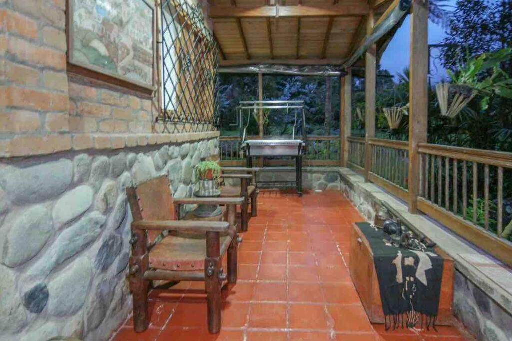 Finca Punta De Piedra Salento, Quindio Villa Luaran gambar
